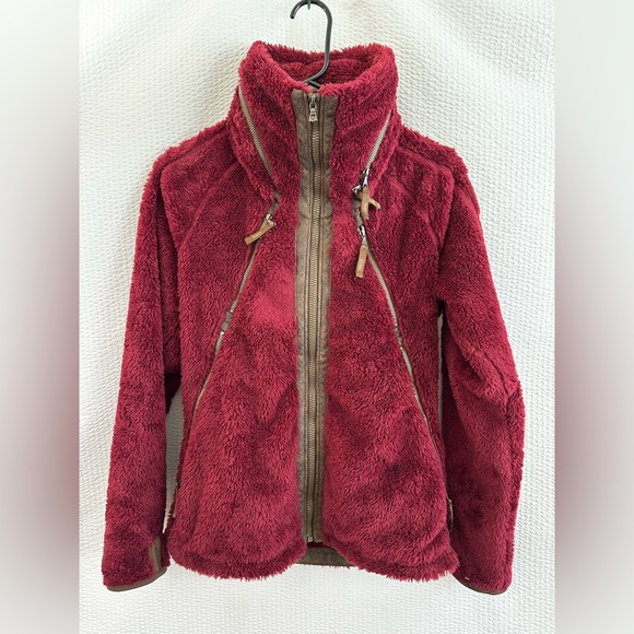 Kuhl Flight Jacket Women’s Burgundy Maroon Red Size: Small - Picture 2 of 15